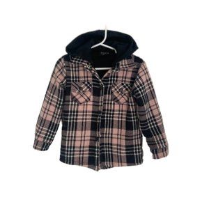 Little Bipsy Hooded Flannel Jacket